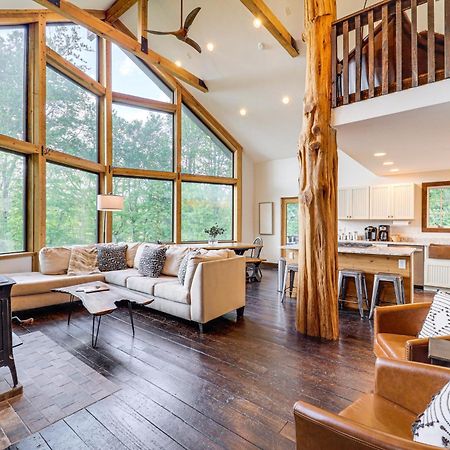 Luxe Appalachian Mountain Cabin With Hot Tub, Views Warrensville Esterno foto